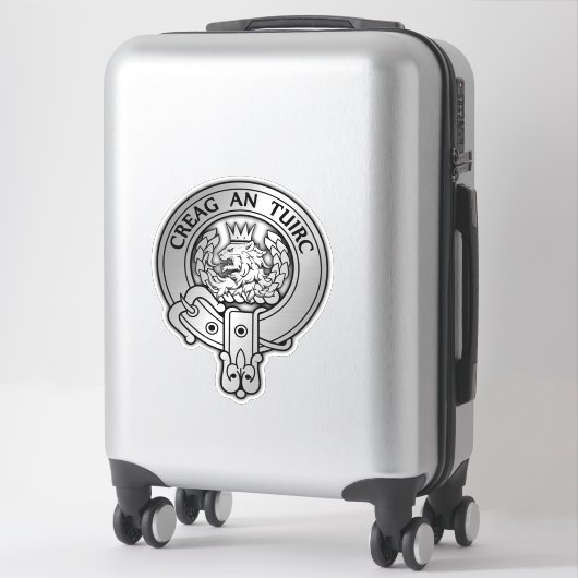 Sticker Clan MacLaren Crest (Sur valise)