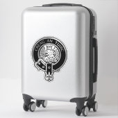 Sticker Clan MacLaren Crest (Sur valise)