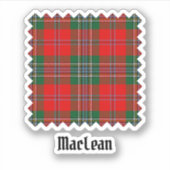 Sticker Clan MacLean Tartan (Devant)