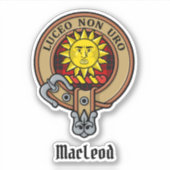 Sticker Clan MacLeod de Raasay Crest (Devant)