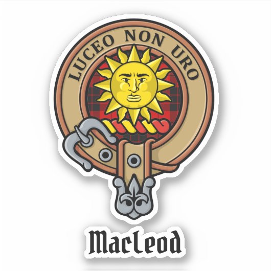 Sticker Clan MacLeod de Raasay Crest (Devant)