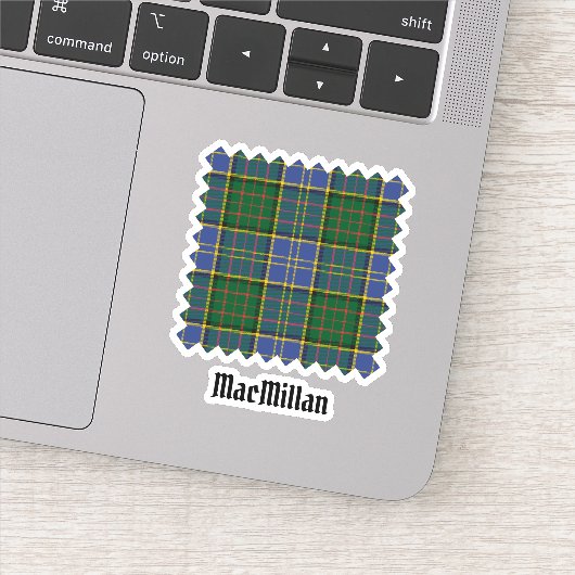 Sticker Clan MacMillan Chasse Tartan (Détail)