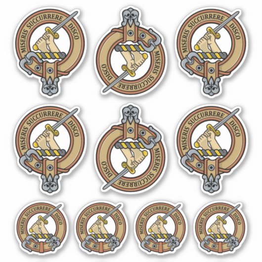 Sticker Clan MacMillan Crest (Devant)