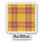 Sticker Clan MacMillan robe Tartan (Devant)