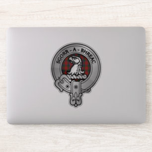Sticker Clan MacNeacail (MacNicol/Nicolson) Crest & Tartan