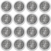 Sticker Clan MacPherson Crest & Tartan Knot (Devant)