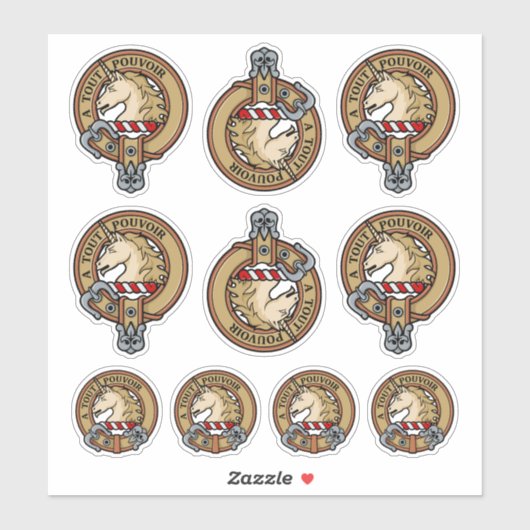 Sticker Clan Oliphant Crest (Feuille)