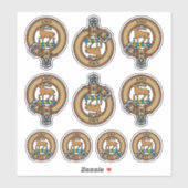 Sticker Clan Scott Crest (Feuille)