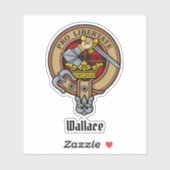 Sticker Clan Wallace Crest (Feuille)