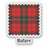 Sticker Clan Wallace Tartan (Devant)