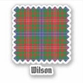 Sticker Clan Wilson Modern Tartan (Devant)
