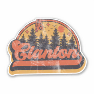 Sticker Clanton, Alabama