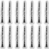 Sticker Clarinets (Devant)
