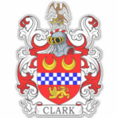 Sticker Clark Family Crest (Devant)