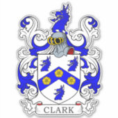 Sticker Clark Family Crest (Devant)