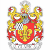 Sticker Clark Family Crest (Devant)