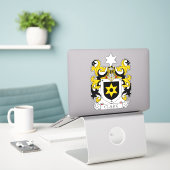 Sticker Clark Family Crest (Ordinateur portable sur le bureau)
