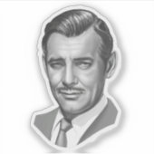Sticker Clark Gable (Devant)
