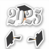 Sticker Classe d'argent classique de 2025 (Devant)