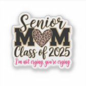 Sticker classe de maman senior de 2025 (Devant)