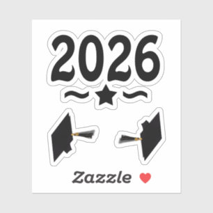 Sticker Classe d'étoiles de 2026