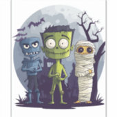 Sticker Classe Monster Yoga (Devant)