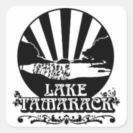 Sticker: Classic LT-ontwerp Vierkante Sticker