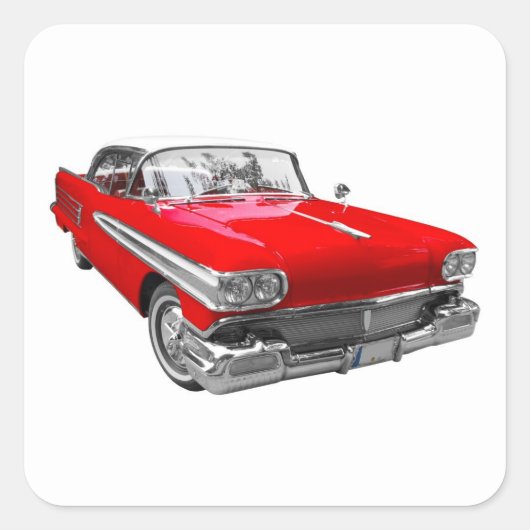 Sticker Classic Old Car (Devant)