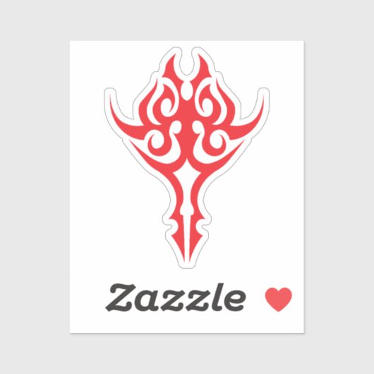 Sticker Classic Ornamental Floral Border Elegant Design (Feuille)