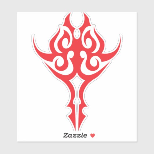 Sticker Classic Ornamental Floral Border Elegant Design (Feuille)