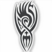 Sticker Classic Tattoo Inspired Line Art Design (Devant)