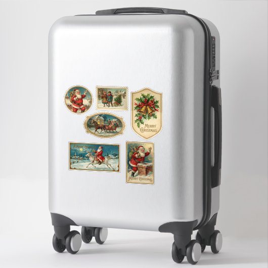 Sticker Classic Victorian Christmas (Sur valise)