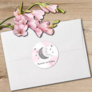 Sticker classique 2 Anniversaire de la Lune