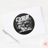 Sticker classique CV-22 OSPREY rond (Enveloppe)