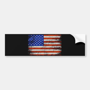 Sticker classique du drapeau américain