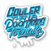 Sticker Classique glacière Than A Polar Bear's Toenails (Devant)