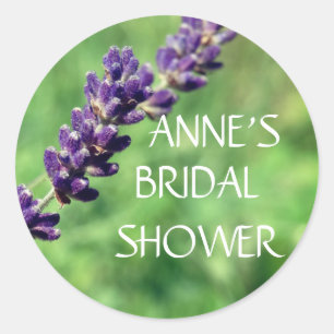 Sticker classique Lavender Photo