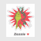 Sticker Classique Le Grinch | Red Starburst (Feuille)