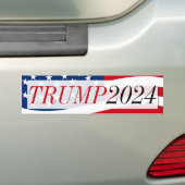 Sticker classique rétro Donald Trump (En voiture)