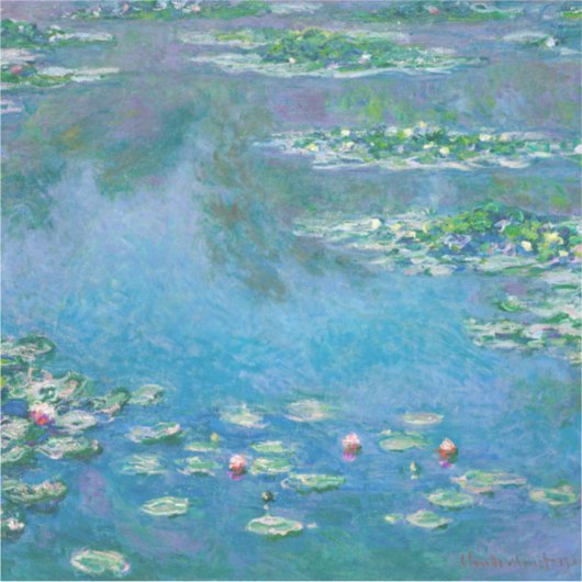 Sticker Claude Monet (Devant)