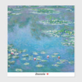 Sticker Claude Monet (Feuille)