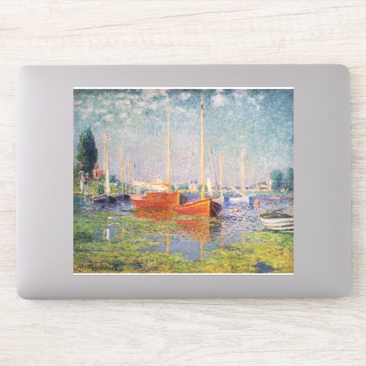 Sticker Claude Monet - Argenteuil (Ordinateur)