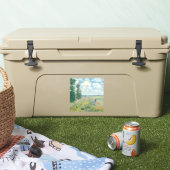 Sticker Claude Monet - Champs de pavot près d'Argenteuil ( (Glacière)