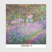 Sticker Claude Monet - Le jardin de l'artiste à Giverny (Feuille)