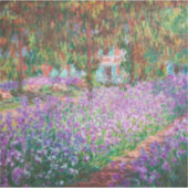 Sticker Claude Monet - Le jardin de l'artiste à Giverny (Devant)