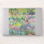 Sticker Claude Monet - Le jardin d'Iris à Giverny<br><div class="desc">Jardin d'Iris à Giverny / Jardin d'Artiste à Giverny - Claude Monet,  1899-1900</div>