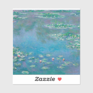 Sticker Claude Monet - Nymphes d'eau