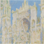 Sticker Claude Monet Rouen Cathedral Portal Morning Light (Devant)