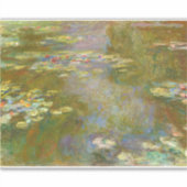 Sticker Claude Monet - Water Lily Pond 1917 (Devant)