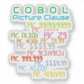 Sticker Clause IMAGE dans le langage de programmation Cobo (Devant)